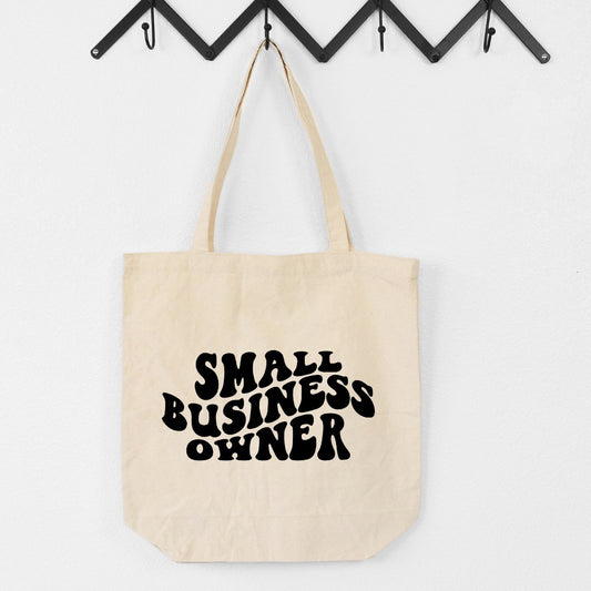 Small Business Owner Cotton Tote Bag