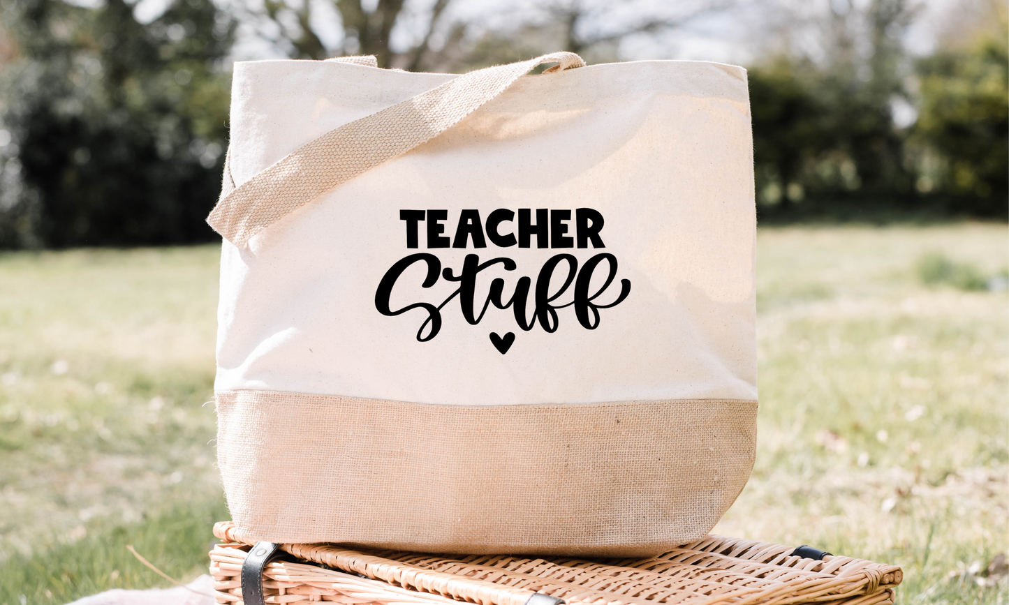 Teachers Stuff Tote Bag