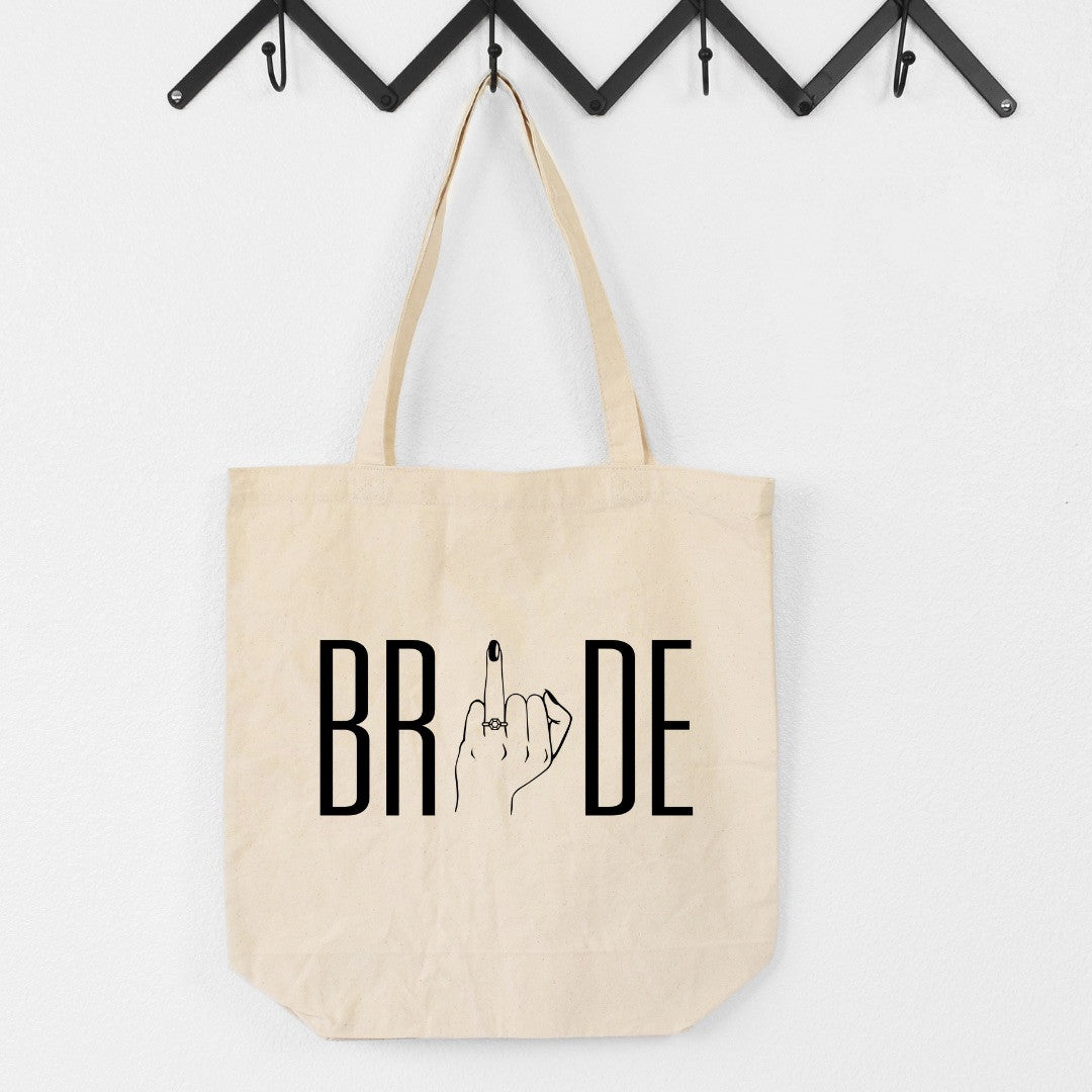 Bride Cotton Tote Bag