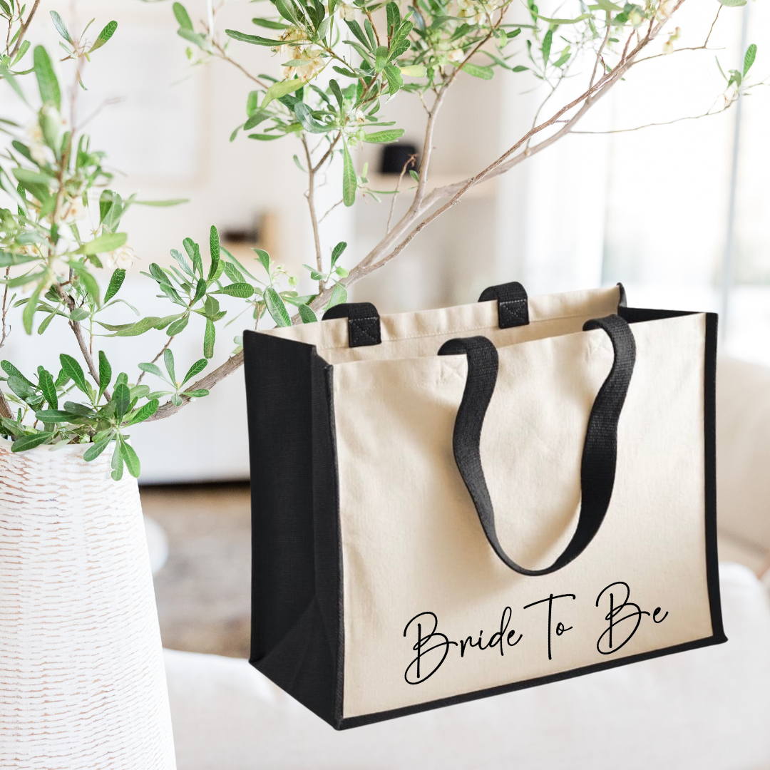 Bride To Be Canvas Tote Bag