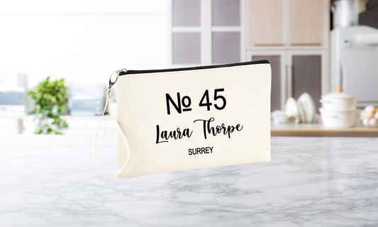 № Name and Location Cosmetic Bag