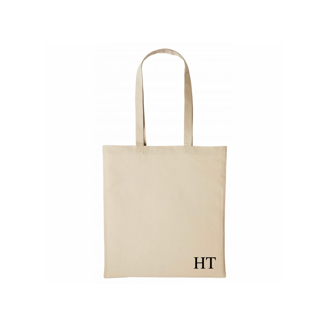 Personalised Initial Cotton Tote Bag